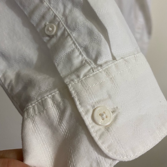 Tommy Hilfiger White Cotton Blouse - Picture 5 of 6